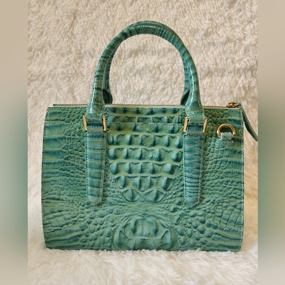 Brahmin Anywhere Convertible Satchel Glass Glossy - Picture 3 of 13